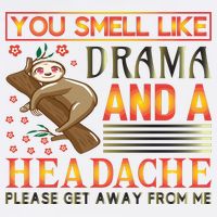 You Smell Like Drama And A Headache Please Get Away From Me Bucket Hat