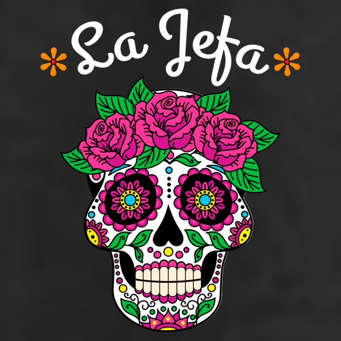 Yo Soy La Jefa Dia De Los Muertos Day Of The Dead Cute Gift Cool Comfort Performance Bucket Hat