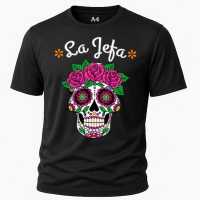 Yo Soy La Jefa Dia De Los Muertos Day Of The Dead Cute Gift Performance Shirt