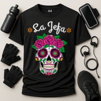 Yo Soy La Jefa Dia De Los Muertos Day Of The Dead Cute Gift Cooling Performance Crew T-Shirt