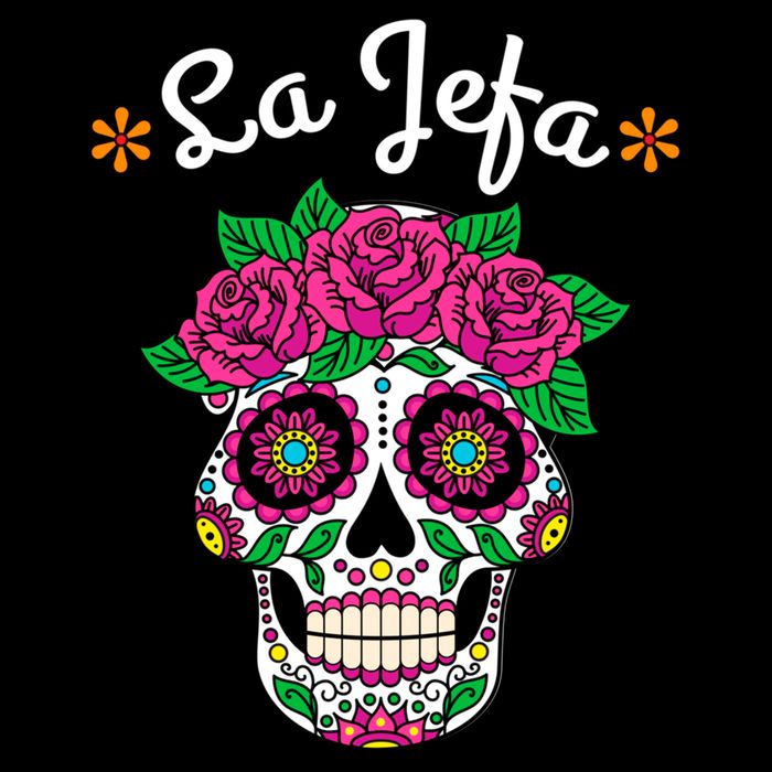 Yo Soy La Jefa Dia De Los Muertos Day Of The Dead Cute Gift Drawstring Bag