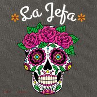 Yo Soy La Jefa Dia De Los Muertos Day Of The Dead Cute Gift Cotton Canvas Backpack