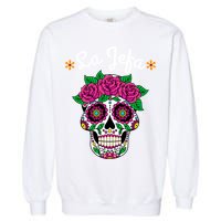 Yo Soy La Jefa Dia De Los Muertos Day Of The Dead Cute Gift Garment-Dyed Sweatshirt