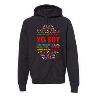 Yo Soy Latina Hispanic Heritage Month Gift Premium Hoodie