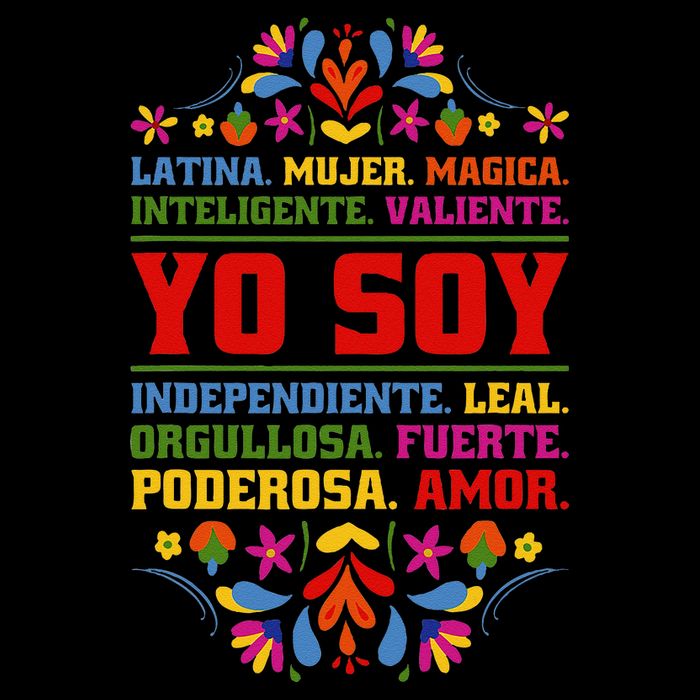 Yo Soy Latina Hispanic Heritage Month Gift Toddler T-Shirt