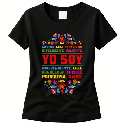 Yo Soy Latina Hispanic Heritage Month Gift Womens T-Shirt