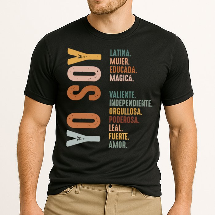 Yo Soy Latina Cooling Performance Crew T-Shirt