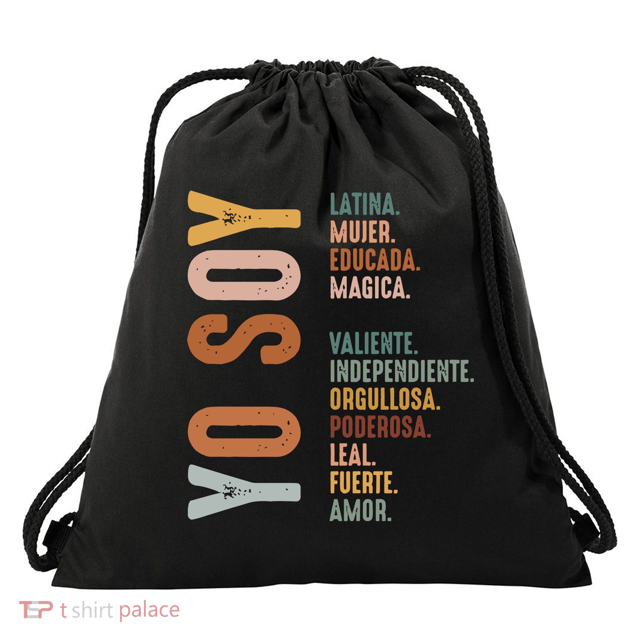 Yo Soy Latina Drawstring Bag
