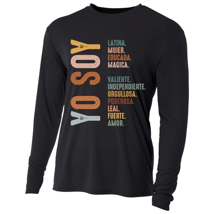 Yo Soy Latina Cooling Performance Long Sleeve Crew