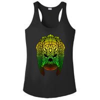 Yautja. Scifi Monster Design Ladies PosiCharge Competitor Racerback Tank