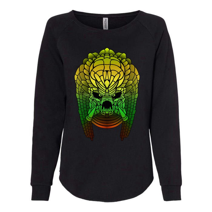 Yautja. Scifi Monster Design Womens California Wash Sweatshirt