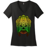 Yautja. Scifi Monster Design Women's V-Neck T-Shirt