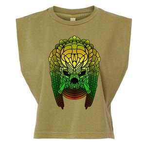 Yautja. Scifi Monster Design Garment-Dyed Women's Muscle Tee