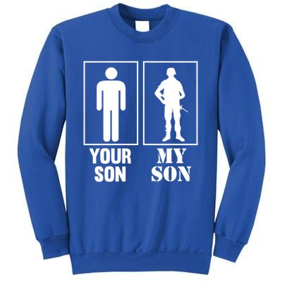 Your Son My Son Proud Soldier Officer Military Meaningful Gift Sweatshirt