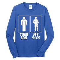 Your Son My Son Proud Soldier Officer Military Meaningful Gift Tall Long Sleeve T-Shirt