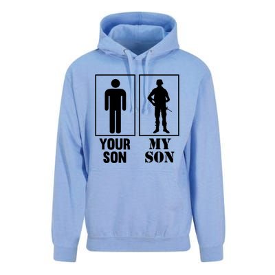 Your Son My Son Proud Soldier Officer Military Meaningful Gift Unisex Surf Hoodie