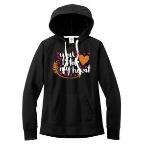 You Stole My Heart Women's Fleece Hoodie