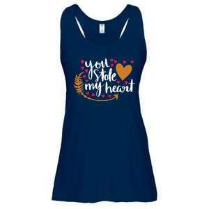 You Stole My Heart Ladies Essential Flowy Tank