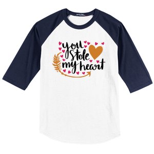 You Stole My Heart Baseball Sleeve Shirt