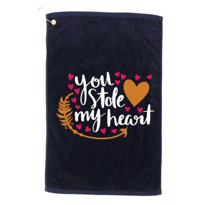 You Stole My Heart Golf Towel