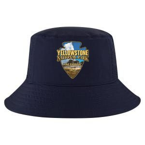 Yellow Stone National Park Old Faithful 1872 Arrow Head Cool Comfort Performance Bucket Hat