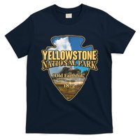 Yellow Stone National Park Old Faithful 1872 Arrow Head T-Shirt