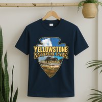 Yellow Stone National Park Old Faithful 1872 Arrow Head T-Shirt