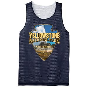 Yellow Stone National Park Old Faithful 1872 Arrow Head Mesh Reversible Basketball Jersey Tank