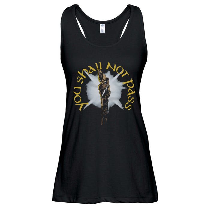 You Shall Not Pass Ladies Essential Flowy Tank