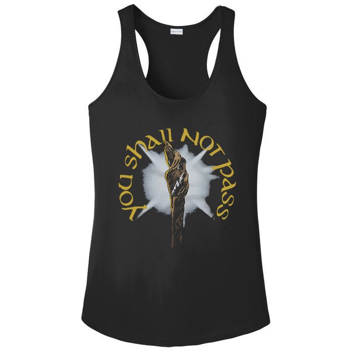 You Shall Not Pass Ladies PosiCharge Competitor Racerback Tank