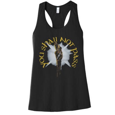 You Shall Not Pass Women's Racerback Tank