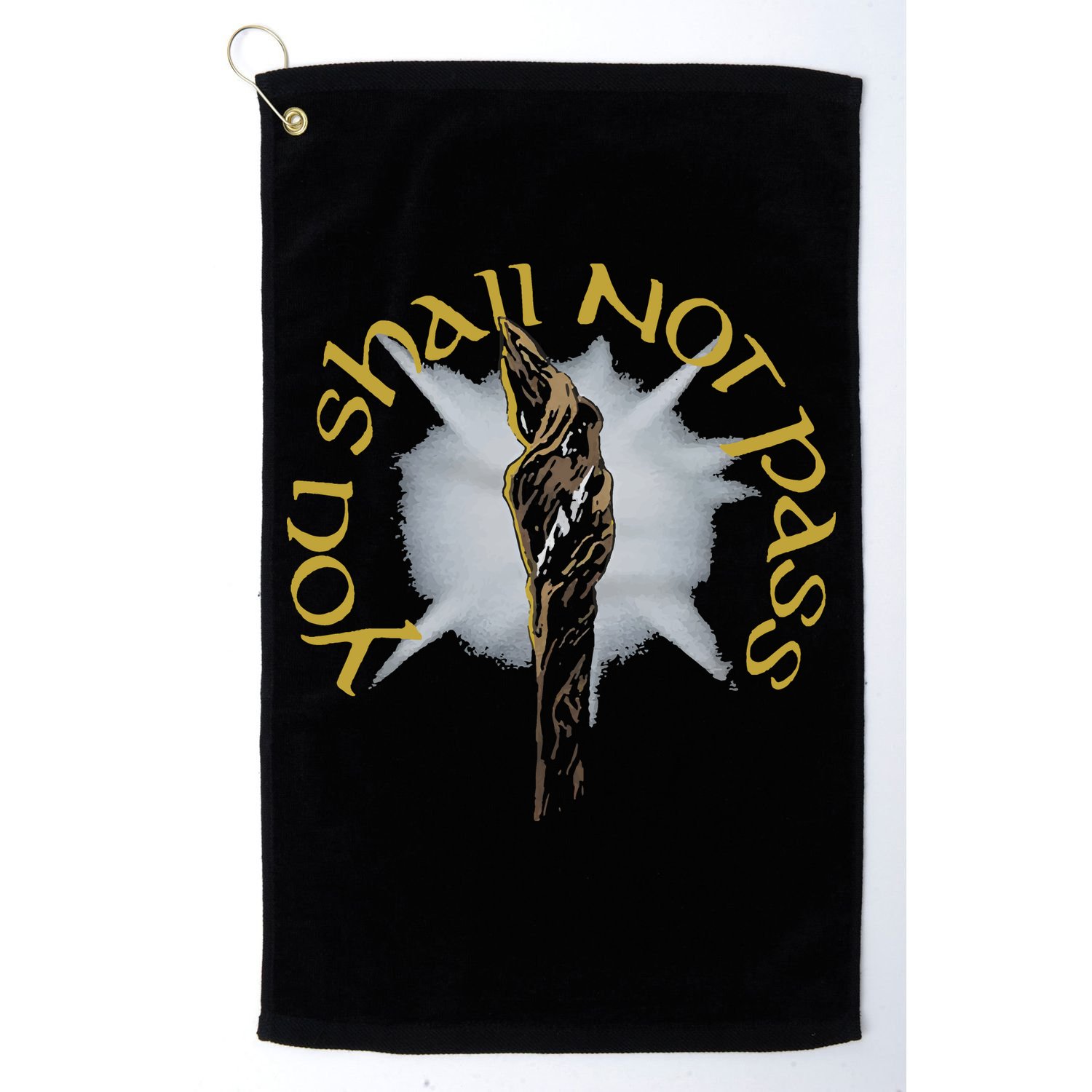 You Shall Not Pass Golf Towel