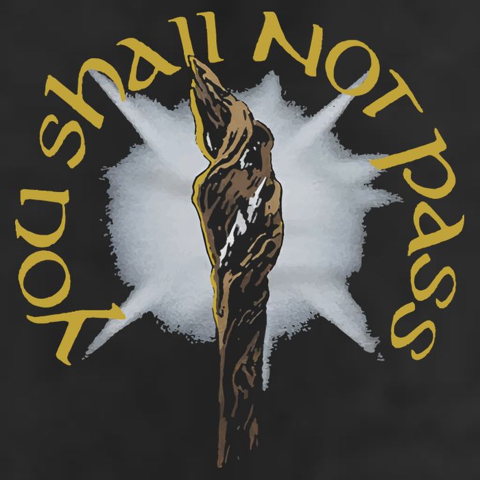 You Shall Not Pass Golf Towel