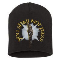 You Shall Not Pass Short Acrylic Beanie