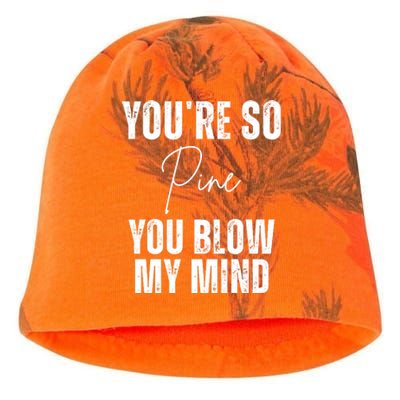 Youre So Pine You Blow My Mind Funny Christmas Kati - Camo Knit Beanie