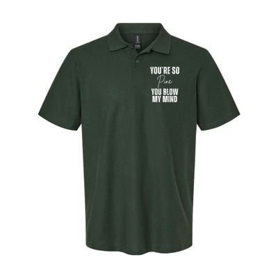 Youre So Pine You Blow My Mind Funny Christmas Polo