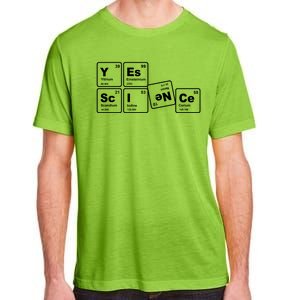 Yes Science Periodic Table Adult ChromaSoft Performance T-Shirt