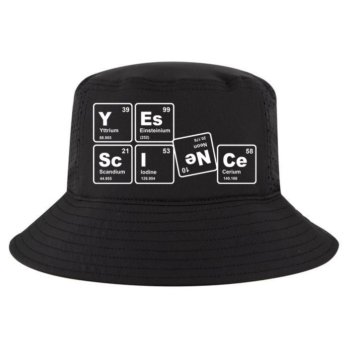 Yes Science Periodic Table Cool Comfort Performance Bucket Hat