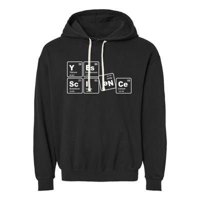 Yes Science Periodic Table Garment-Dyed Fleece Hoodie