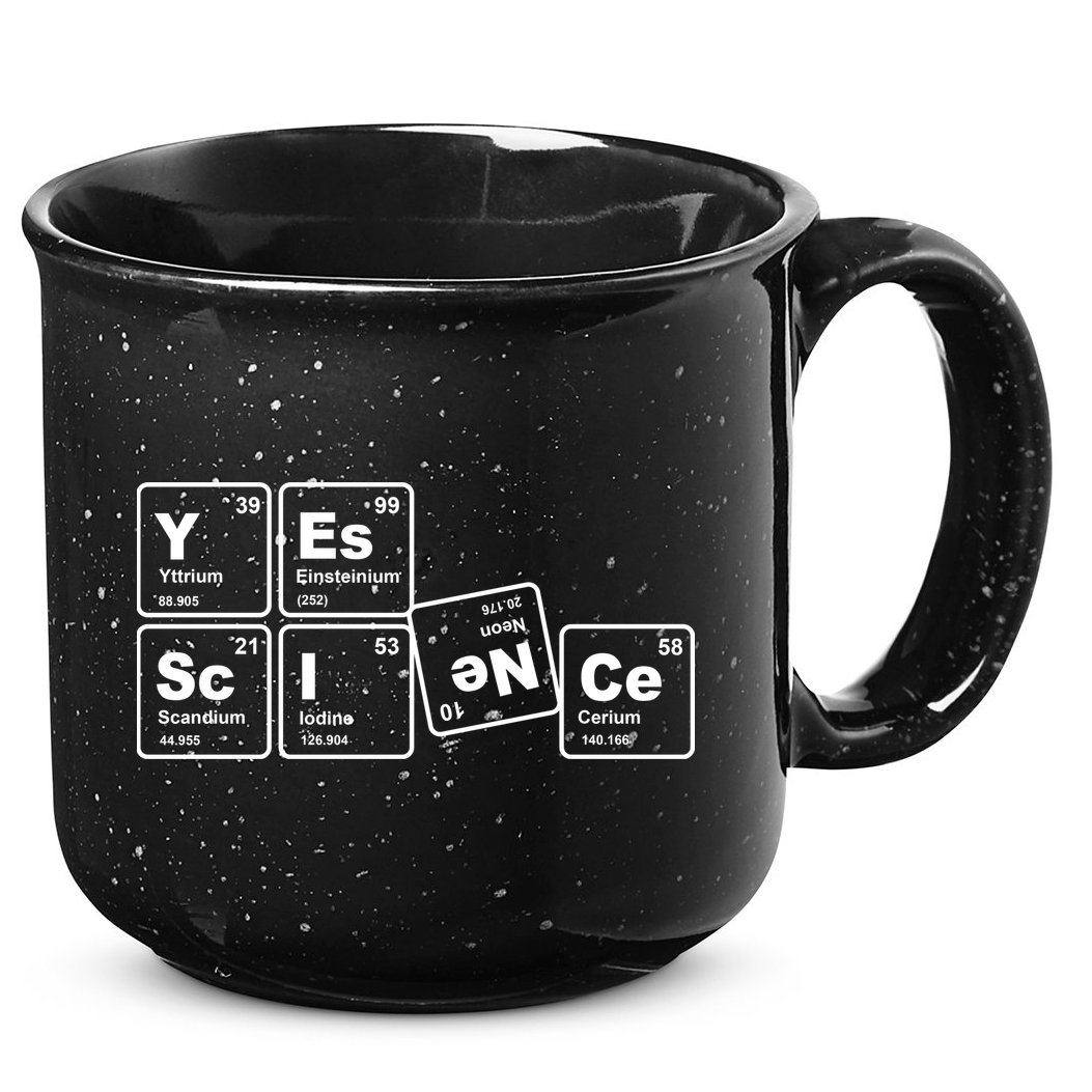 Yes Science Periodic Table 15oz Campfire Ceramic Mug