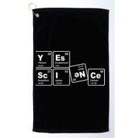 Yes Science Periodic Table Golf Towel