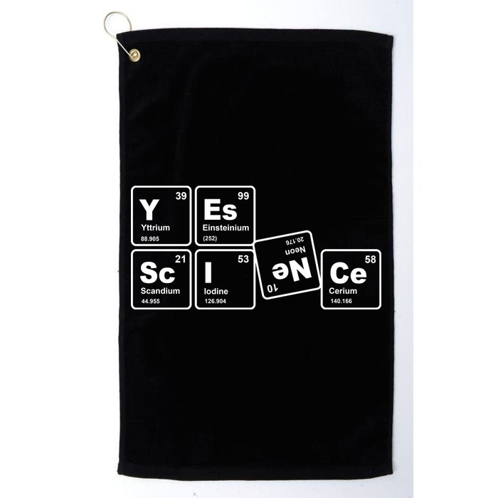 Yes Science Periodic Table Golf Towel