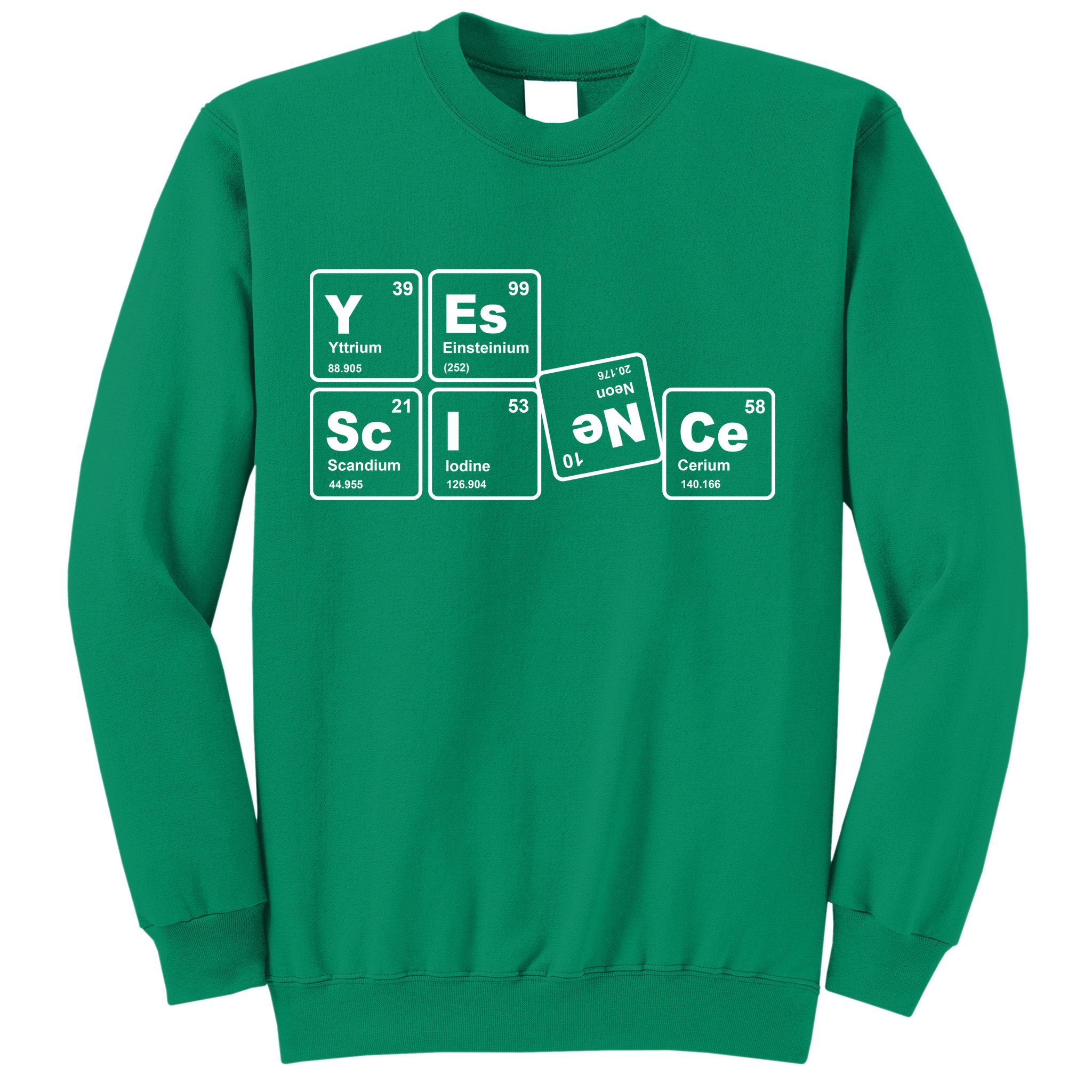 Yes Science Periodic Table Sweatshirt