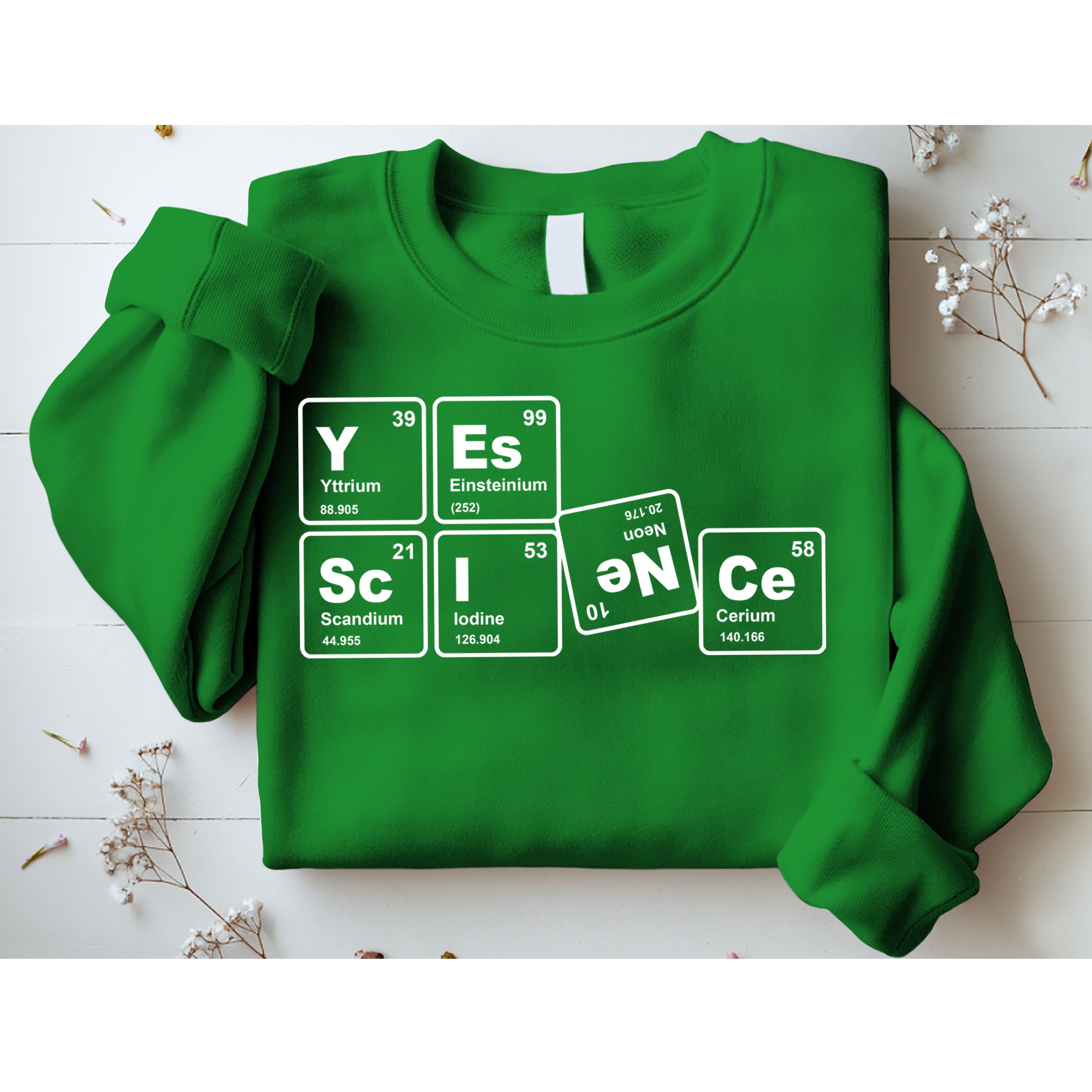 Yes Science Periodic Table Sweatshirt