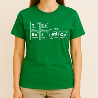 Yes Science Periodic Table T-Shirt