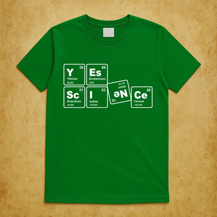 Yes Science Periodic Table T-Shirt