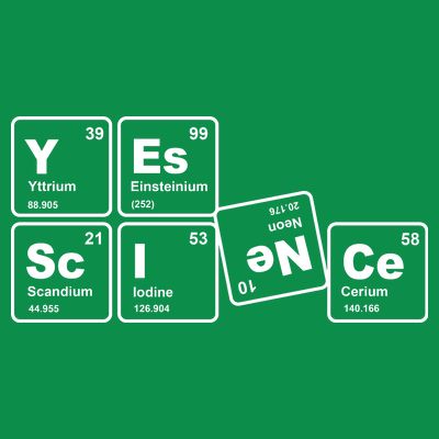 Yes Science Periodic Table T-Shirt