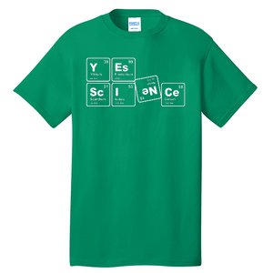 Yes Science Periodic Table Tall T-Shirt