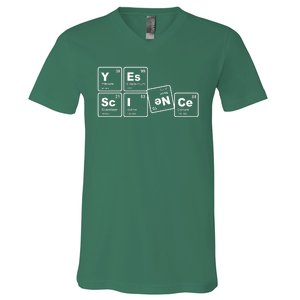 Yes Science Periodic Table V-Neck T-Shirt