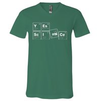 Yes Science Periodic Table V-Neck T-Shirt